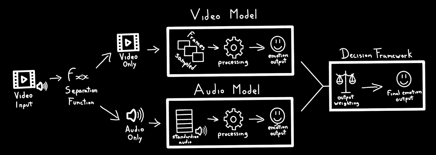 Multimodal Sentiment Analysis based on Video and Audio Inputs